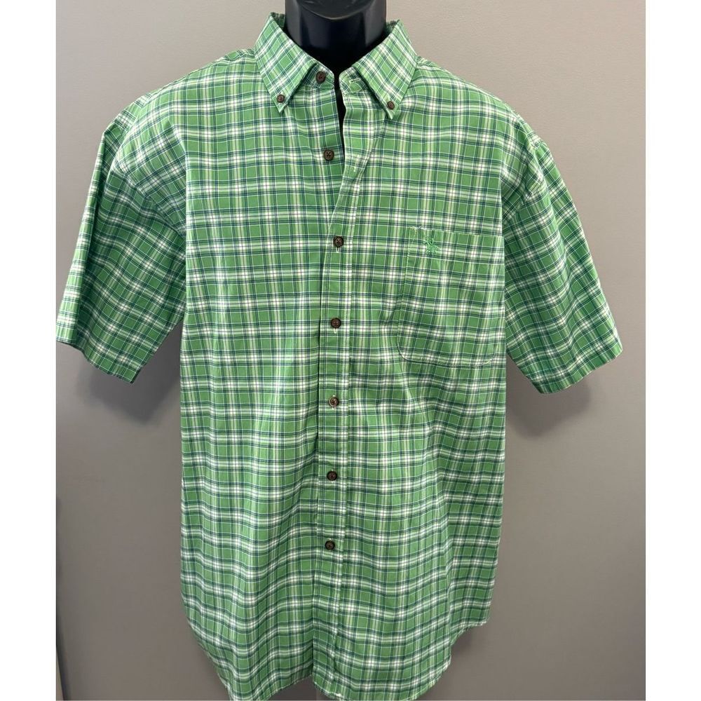 Knights Sportswear Plaid Shirt, size L